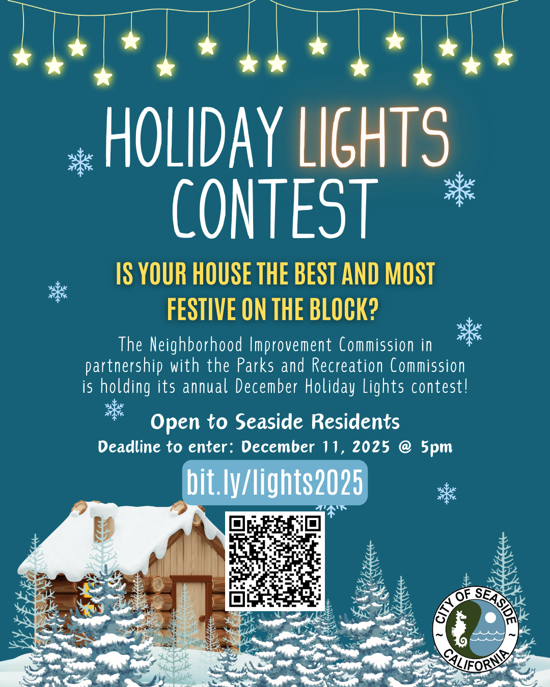 Holiday Lights Contest 2025